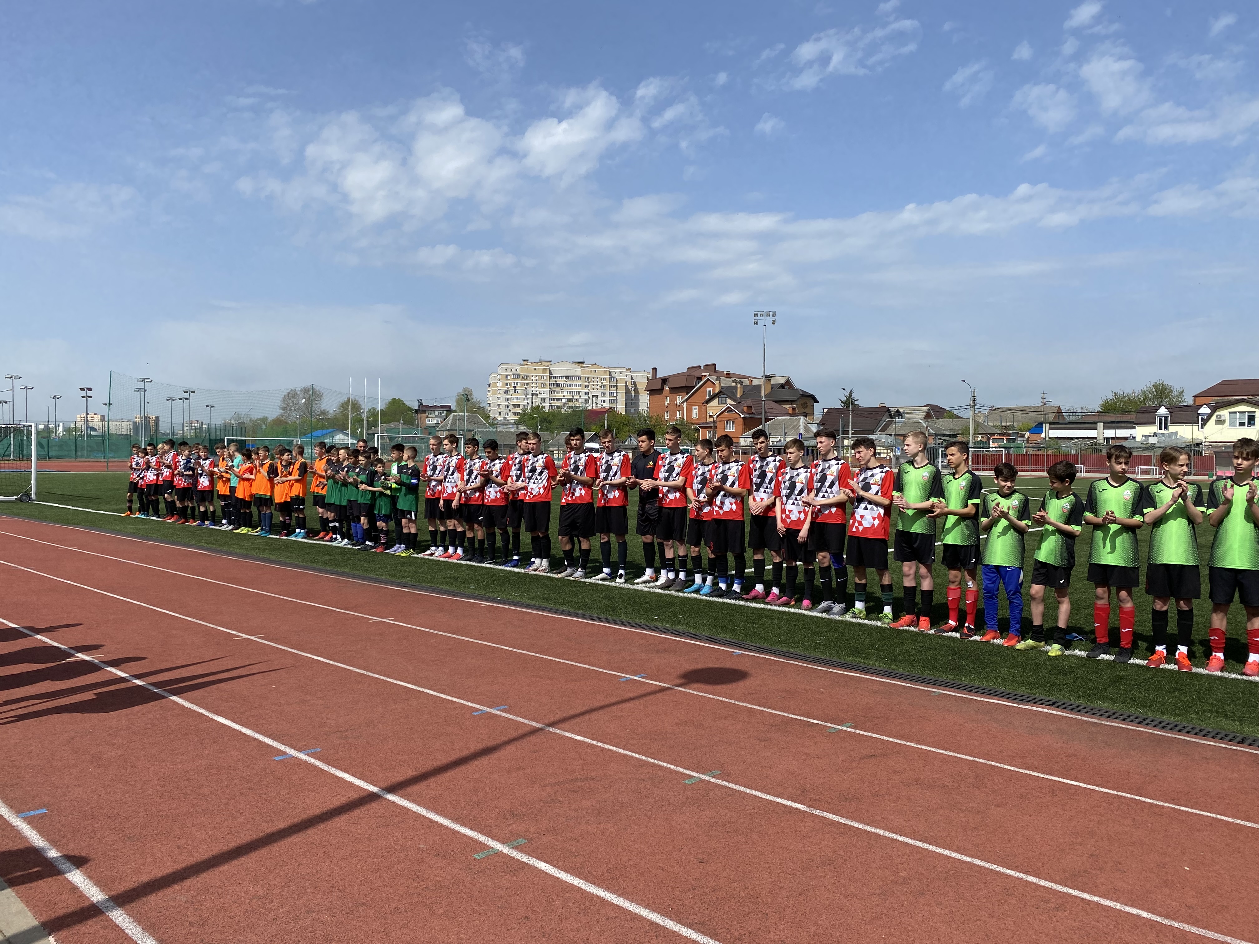 Сегодня, 24 апреля 2022г. состоялось открытие первенства МО г.Краснодар по футболу среди юношей до 15 лет
