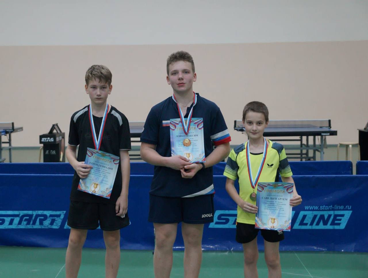 Воспитанник МБУ СШ № 7 МОГК — бронзовый призёр краевых соревнований по настольному теннису!