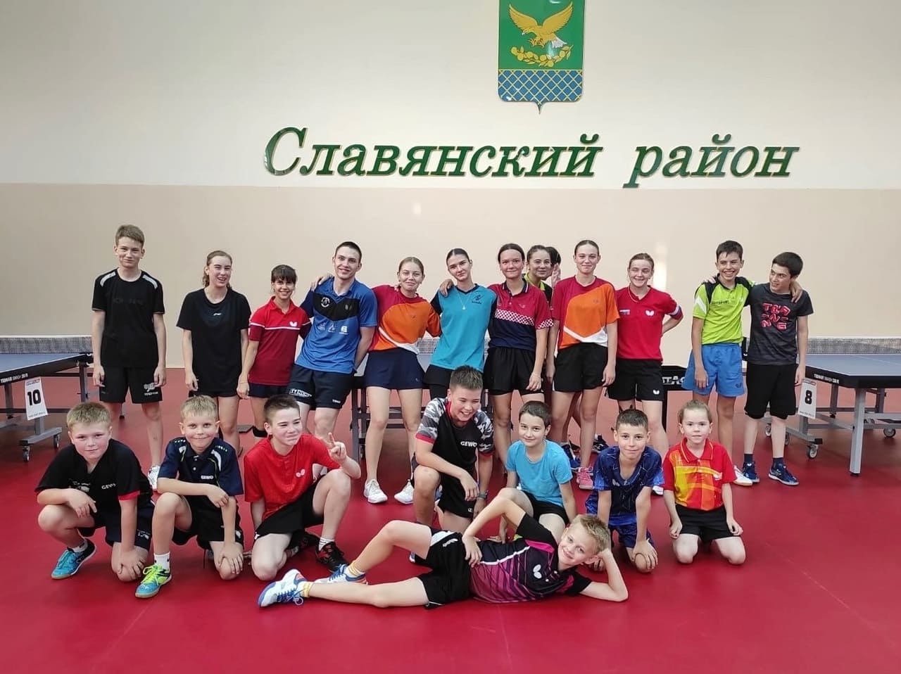 Спортсмены отделения настольного тенниса в составе сборной команды Краснодарского края принимают участие в учебно-тренировочном мероприятии